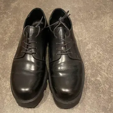 파드로네 블랙 가죽 신발 일본제 40