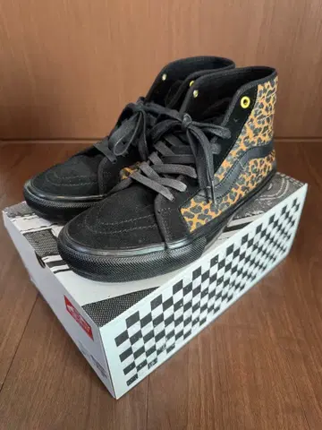 VANS Sk8-Hi Cher Strauberry US8.5 레오파드