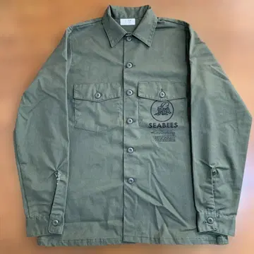 U.S NAVY SEABEES 해군 유틸리티 셔츠