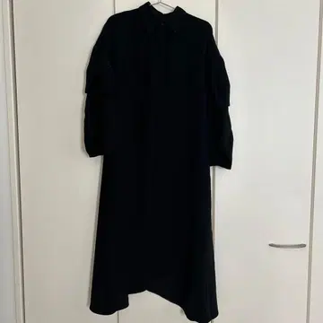 엔폴드 트윌 플레어 셔츠 드레스 36