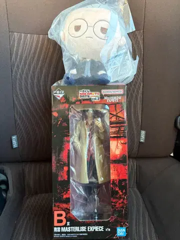 제일복권 SAKAMOTO DAYS B상 나구모 피규어와 봉제 인형 세트