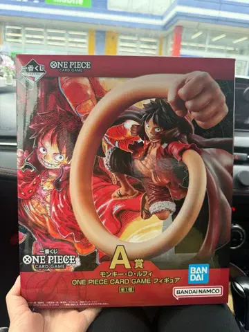 제일복권 원피스 카드 게임 A상 루피 피규어