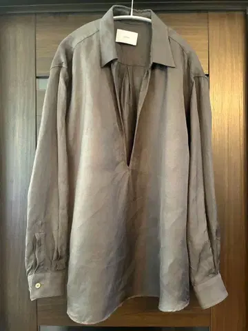 ssstein 2025ss OVERSIZED SKIPPER SHIRT