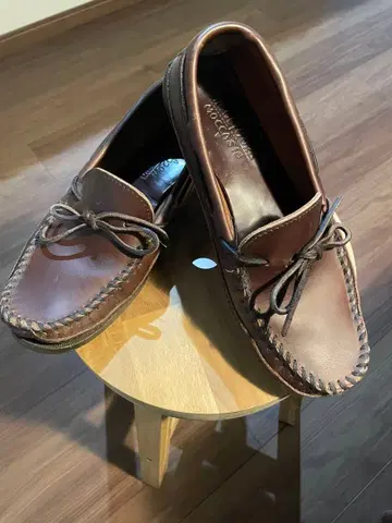 Minnetonka 미네통카 가죽 데크 슈즈 27.5