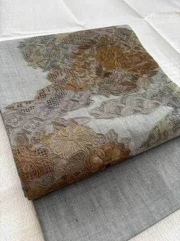 캐주얼 후쿠로 오비 직조 오타이코 무늬