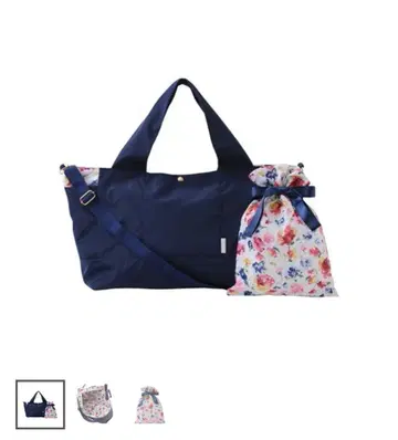 Francfranc 로와지르 트래블 토트백 네이비