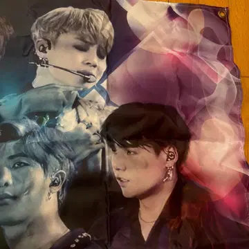 K-POP 아이돌 패브릭 소재 포스터 BTS