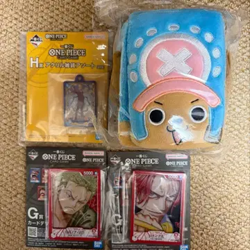 원피스 카드 게임 제일복권 E상 G상 H상 초파 조로 샹크스