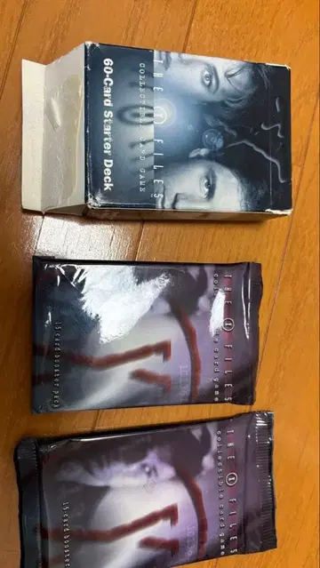 X-Files 컬렉션 카드 게임 60장 스타트 덱