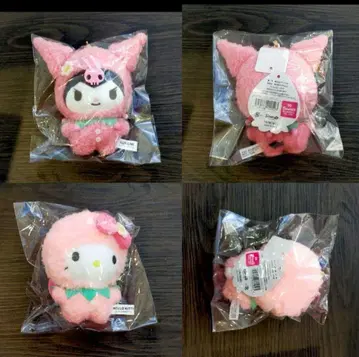 레어 Sanrio 변신 딸기 므뉴구루미 쿠로미 키티 수주품
