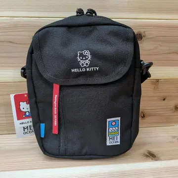 새상품 여성용 블랙 헬로키티 숄더백 사선 가방 블랙