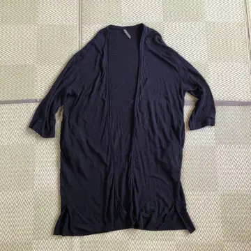 봄 상품! 가격 인하 중 Veritecoeur 린넨 롱 가디건