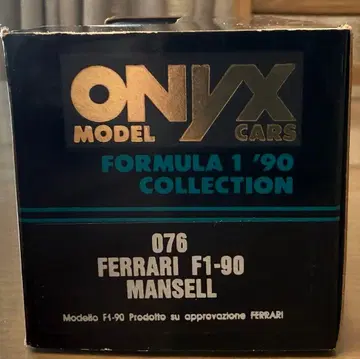 오닉스 1/43 076 FERRARI F1-90 MANSElL