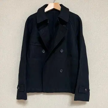 마가렛호웰 린넨 코트 블랙