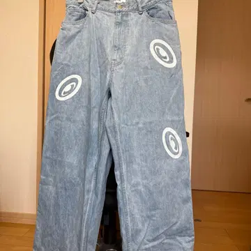 FACETASM CPD BIG HEART DENIM PANTS