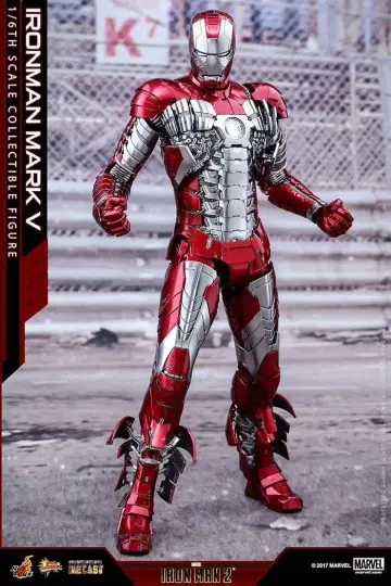 미사용 새상품 핫토이즈 아이언맨2 마크5 다이캐스트 초판 초합금