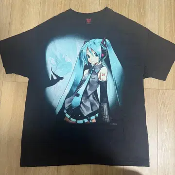 하츠네 미쿠 T셔츠 GEEKS RULE XL