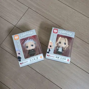 도쿄 리벤저스 피규어 세트 미츠야 타카시 사노 만지로 흔들흔들 헤드