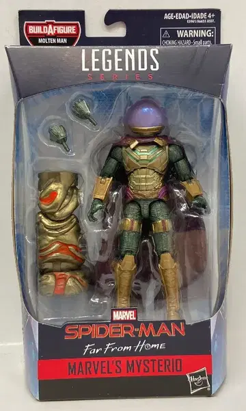 HASBRO 몰튼 맨 스파이더맨 / 파 프롬 홈 마블 미스테리오 6인치