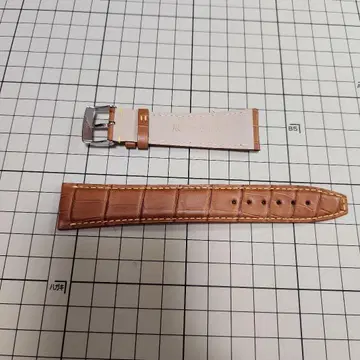 (미사용 새상품) 장르소 IWC 호환 벨트 22mm 브라운