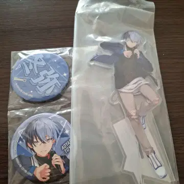 프로세카 세가 럭키 쿠지 토우야 아크릴 스탠드 캔뱃지