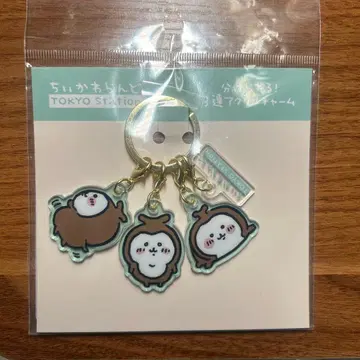 치이카와 도쿄 기념품 3연 아크릴 참 장수풍뎅이