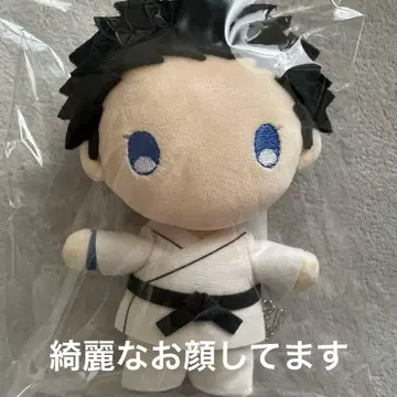 귀멸의 칼날 유라후와 봉제 인형 코하쿠