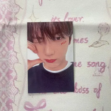 TXT 팬 라이브 MOAZONE 팬미팅 회장 한정판 트레이딩 카드 수빈