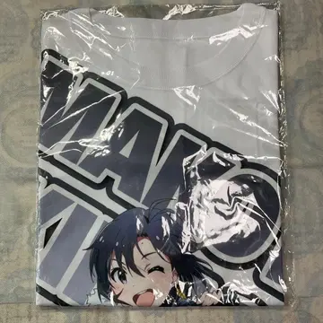 아이돌 마스터 밀리언 라이브! 키쿠치 마코토 풀 그래픽 T셔츠