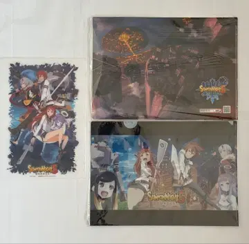 서몬나이트 클리어 파일 책받침 새상품 미개봉 익명 배송