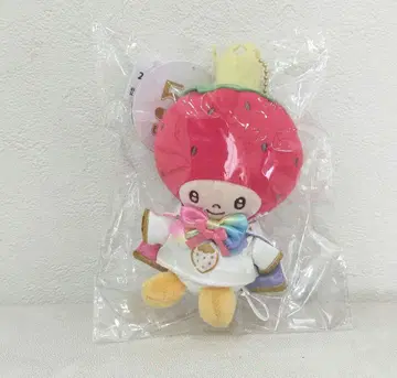 딸기신문 50주년 무뉴구루미 파티오 마스코트 딸기의 왕 레어