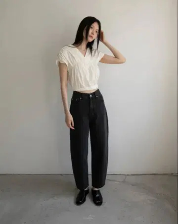 OHOTORO Pot Black Jeans (SS) Long ver.