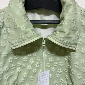 PERSON'S 퍼슨즈 프레클 플라워 자카드 자켓 새상품