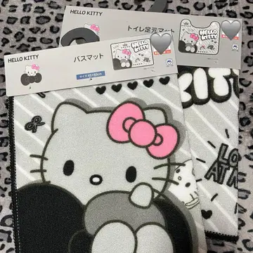 헬로키티 모노톤 매트 2종 세트