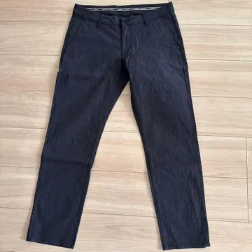 남성용 비기 (MEN'S BIGI) 네이비 깔끔 팬츠 M 사이즈