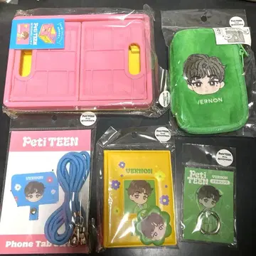 seventeen peti teen 버논 덕질 5종 세트 세부치