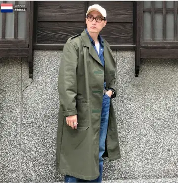 네덜란드군 라이트 몰스킨 워크 코트 데드스탁