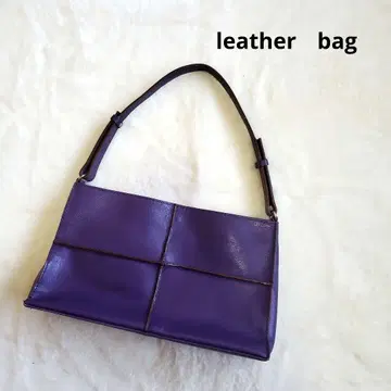 archive PURPLE leather 백 bag 다크코어 y2k
