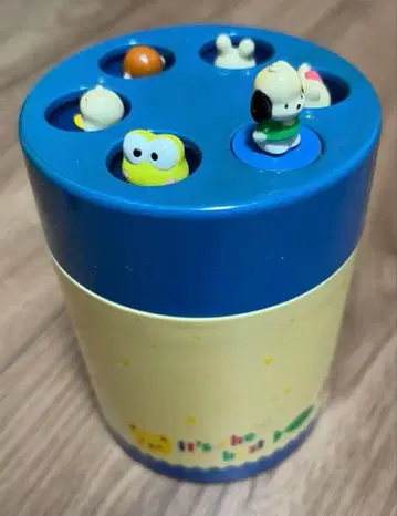 산리오 푸시 락 포트 소품함 레트로 쇼와 헤이세이