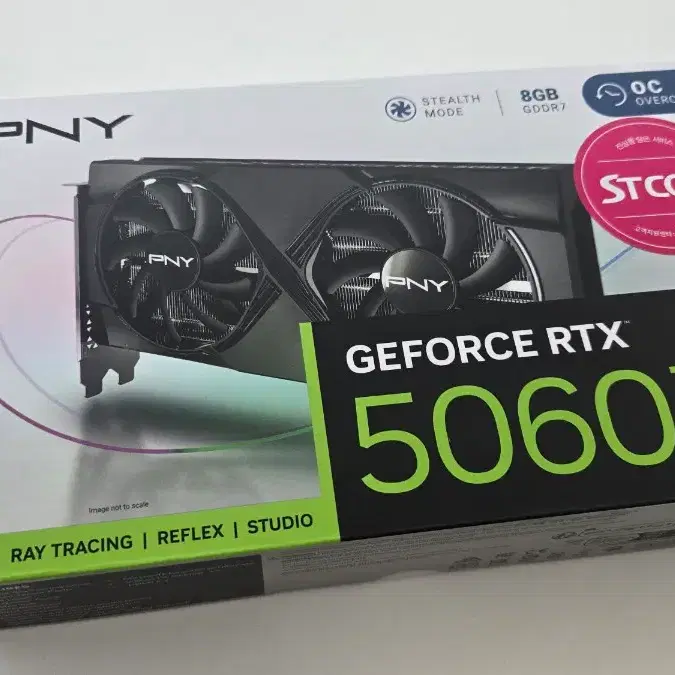 PNY RTX5060ti OC 8G DUAL 미개봉