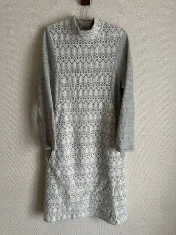 레이스 편직 원피스/setaichiro 세타이치로