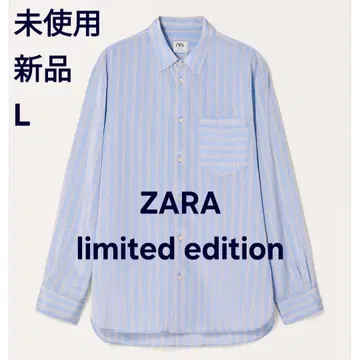 완판템 정가 15,990엔 리미티드 에디션 스트라이프 풀루이드 셔츠