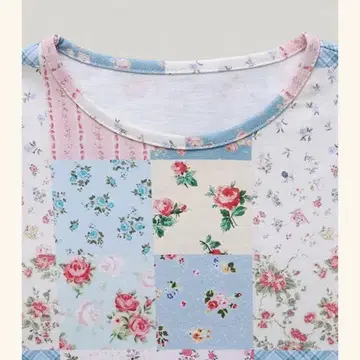 스무드무드 Shalott Floral Patchwork Tee | 브랜드 중고거래 플랫폼