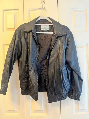 DURANTE 천연 가죽 가죽 자켓