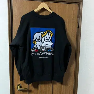 matsui x freak's store 맨투맨 개/애니멀/DJ