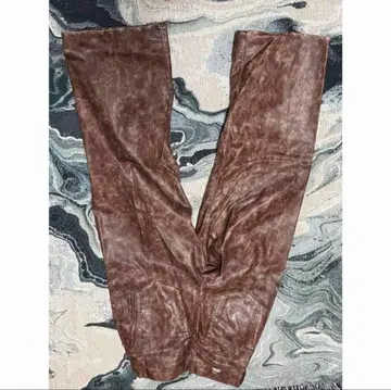 scuffers LEATHER BROWN JUMBO PANTS