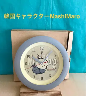 [ 새상품 ] 한국 캐릭터 마시마로 벽시계 27cm