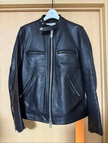 sacai 싱글 라이더 가죽 자켓 사카이 16SS