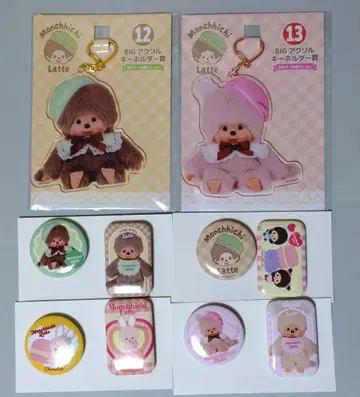 몬치치 복권 엔터테인먼트 복권 캔뱃지 아크릴 키링