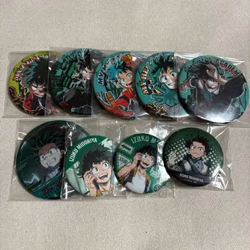 나의 히어로 아카데미아 미도리야 이즈쿠 캔뱃지 9개 세트